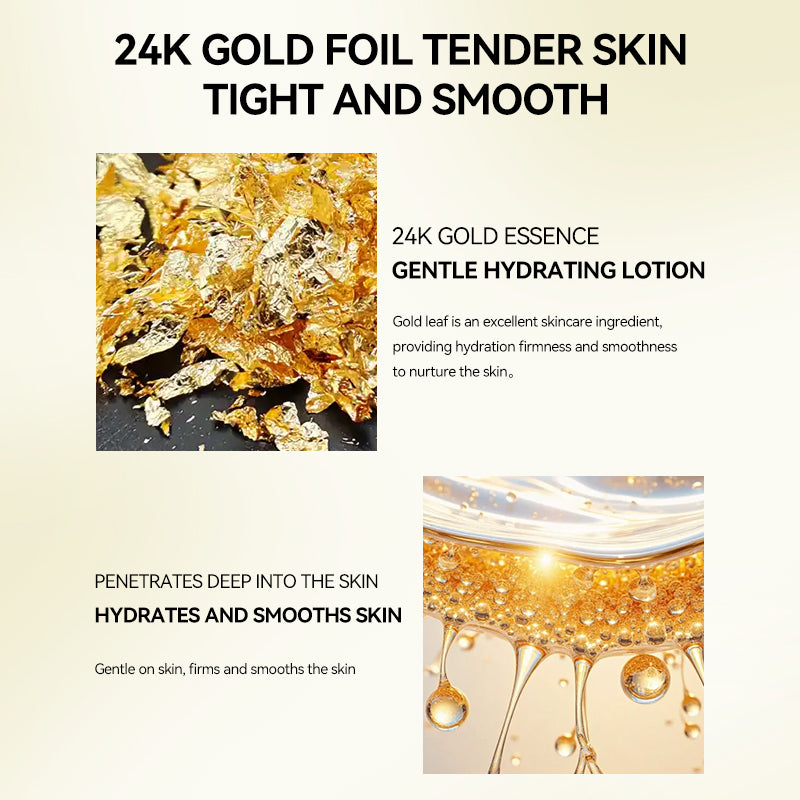 Golden Glow Skincare Set  – Luxury Anti-Age Routine