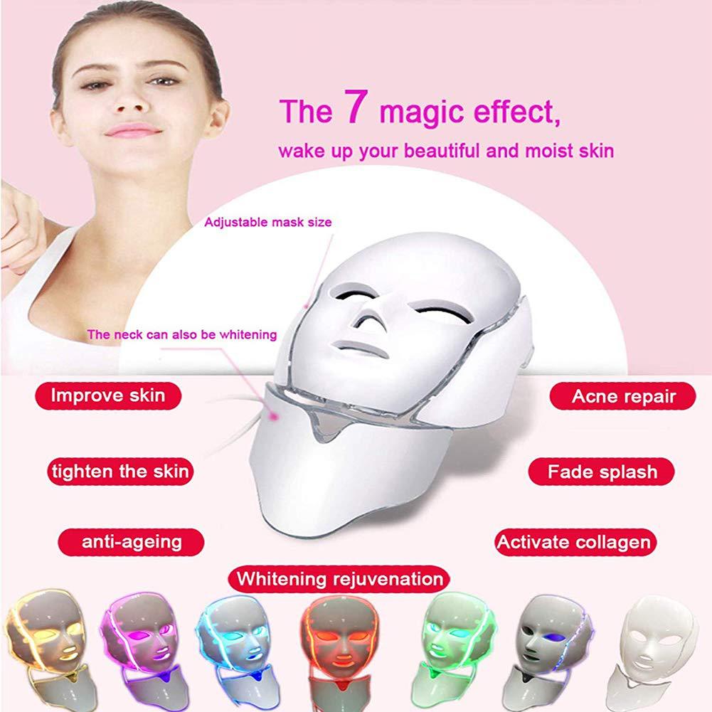 ✨ Angel LED Face &amp; Neck Mask