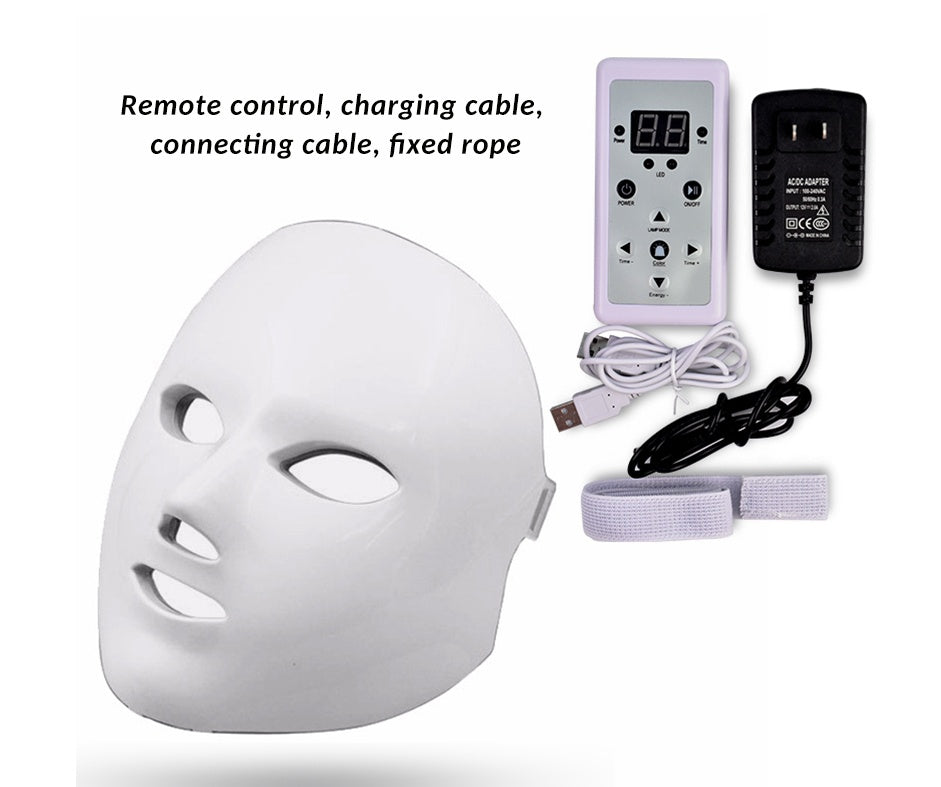 ✨ 7-Color LED Face Mask