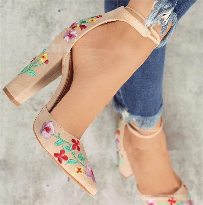 Amaris  Flowers Shoes