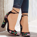 Amaris  Flowers Shoes