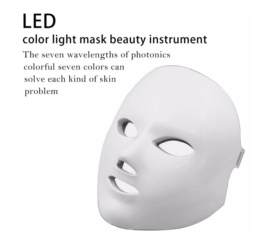 ✨ 7-Color LED Face Mask