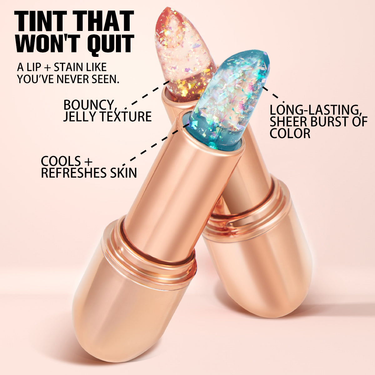 Amaris   Jelly Warm Lipstick