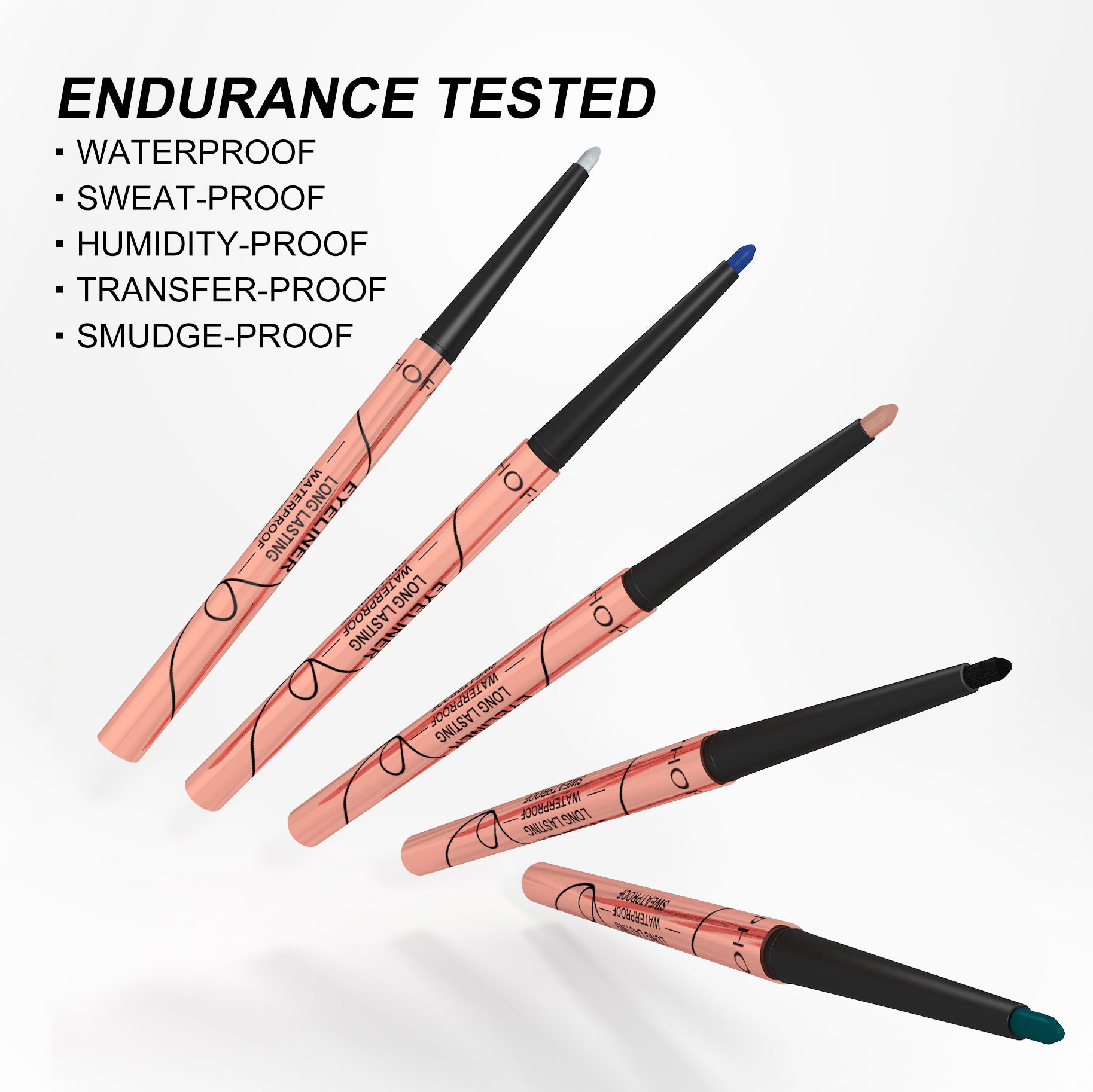 Amaris Waterproof Colorful Eyeliner Set