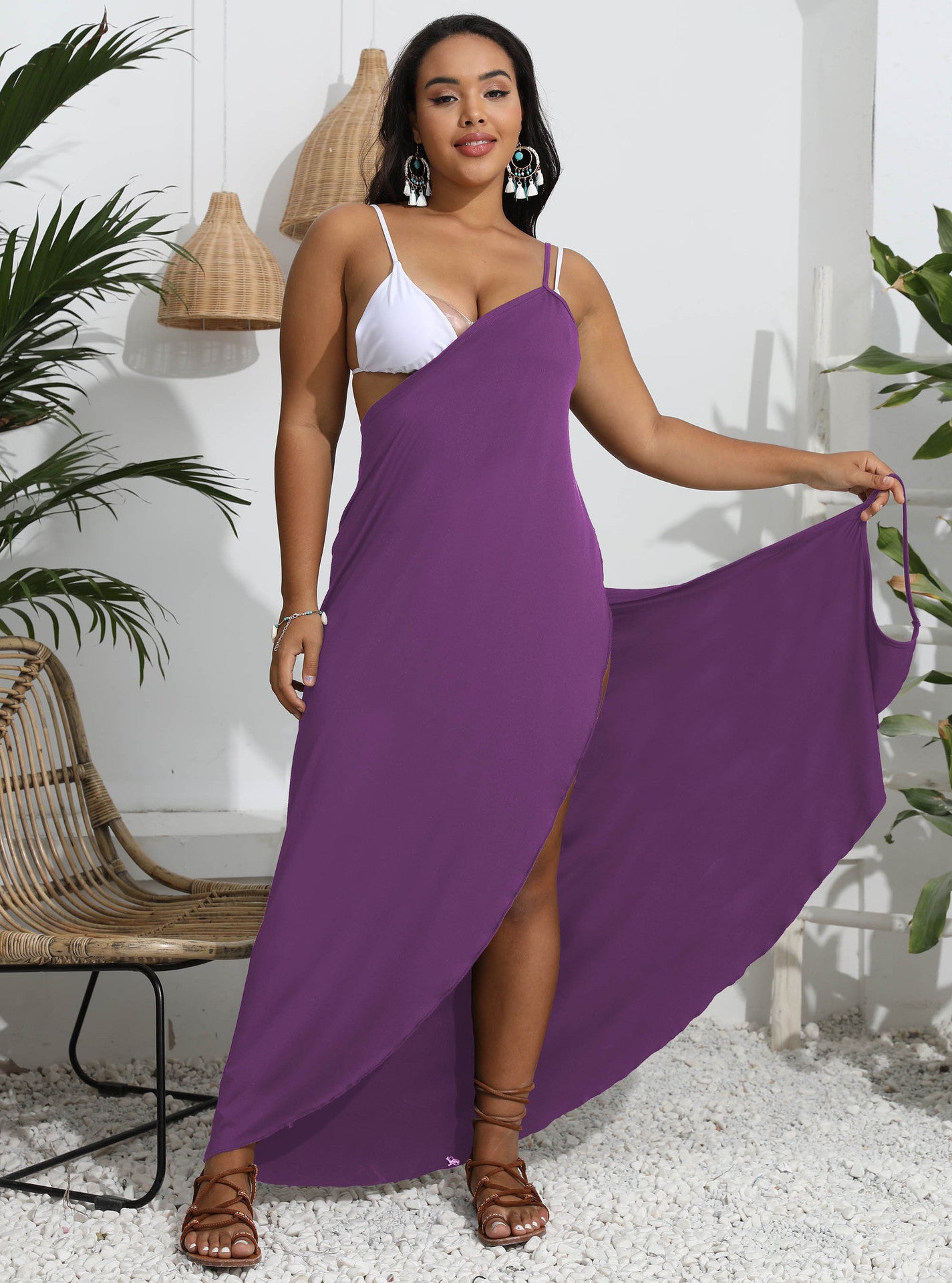 Amaris  Beach Multi-Wear Cross-Strap Dress