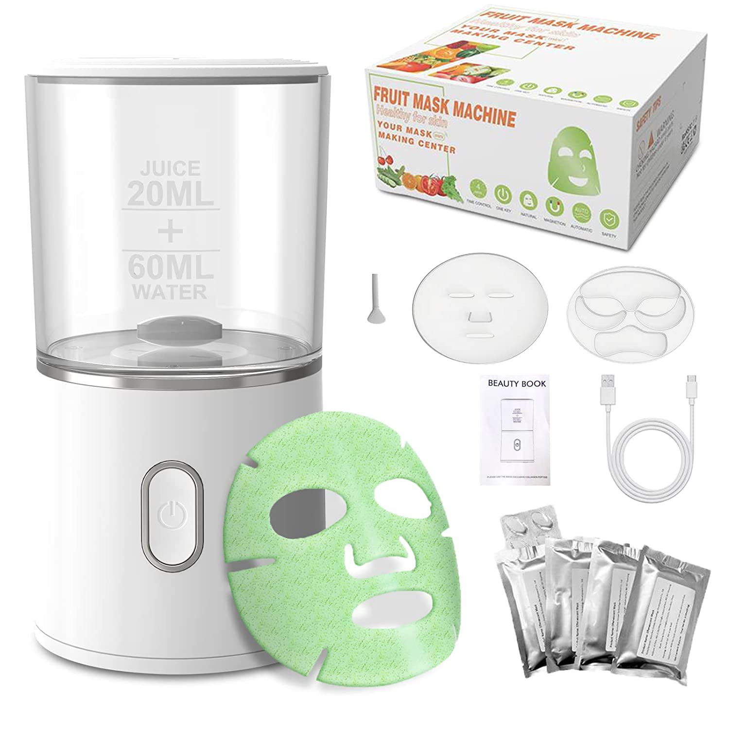 Amaris Automatic Facial Fruit Vegetable Mask Maker Machine