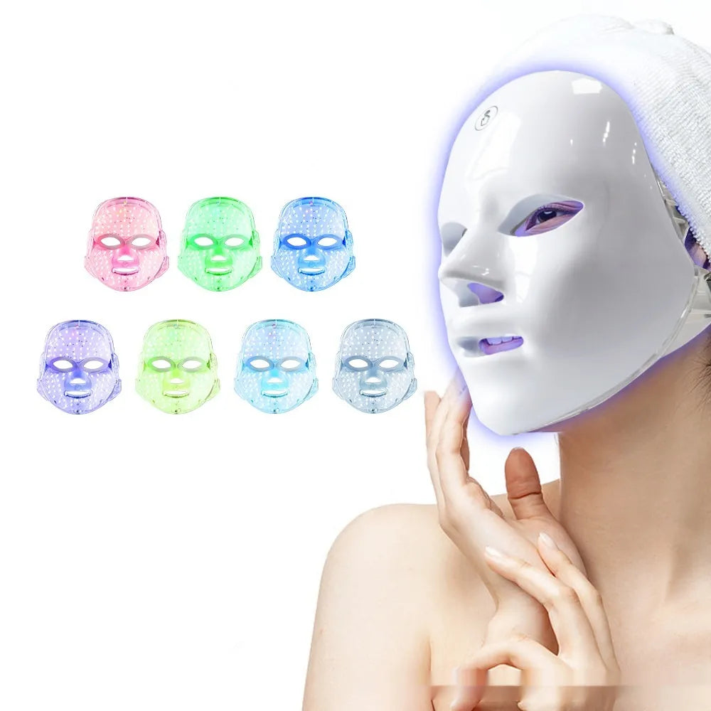 ✨ 7-Color LED Face Mask