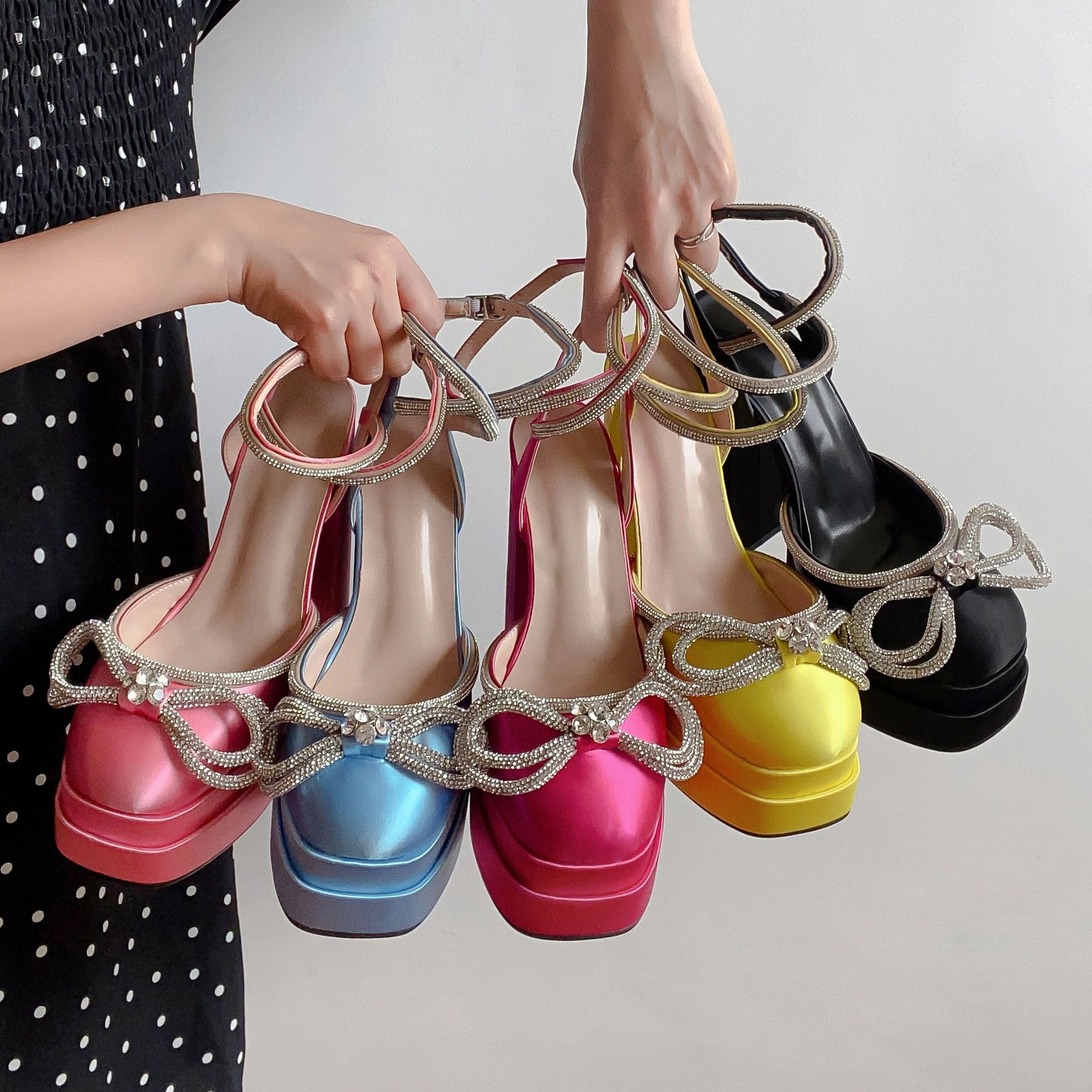 Amaris l Double Platform  Sandals