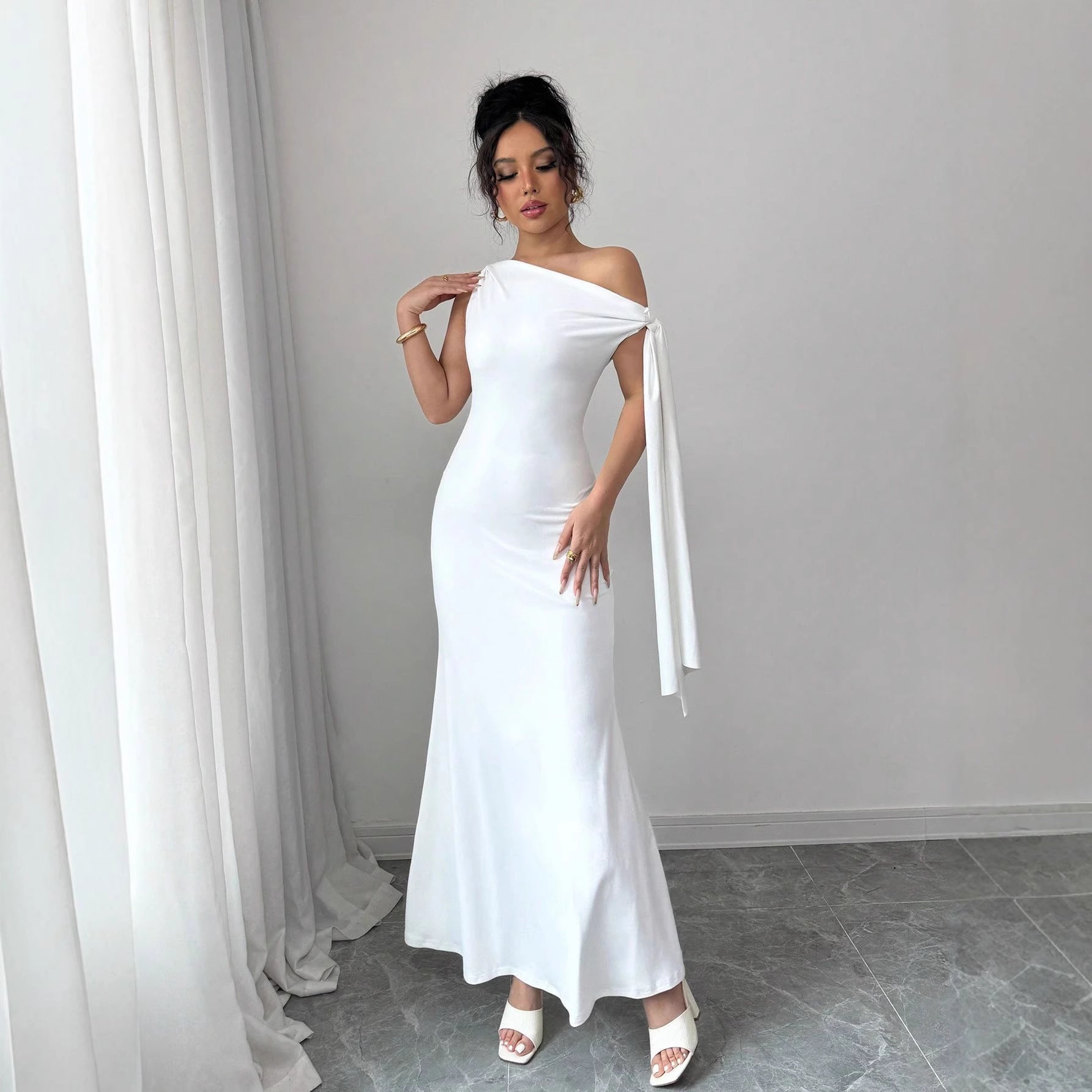 Amaris Off-Shoulder Evening Dress ✨