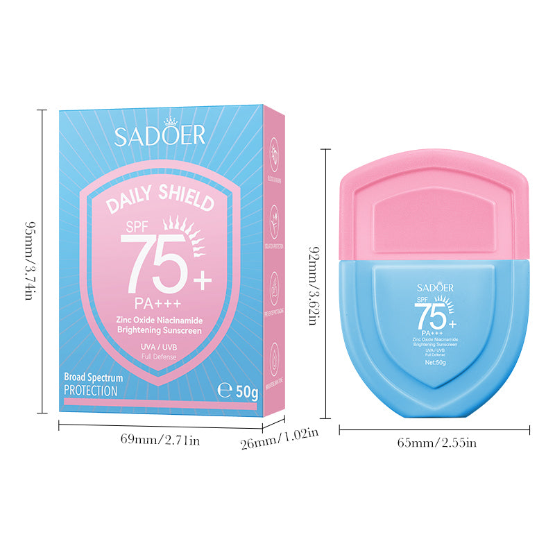 SADOER Zinc Oxide Niacinamide Brightening Sunscreen 50g