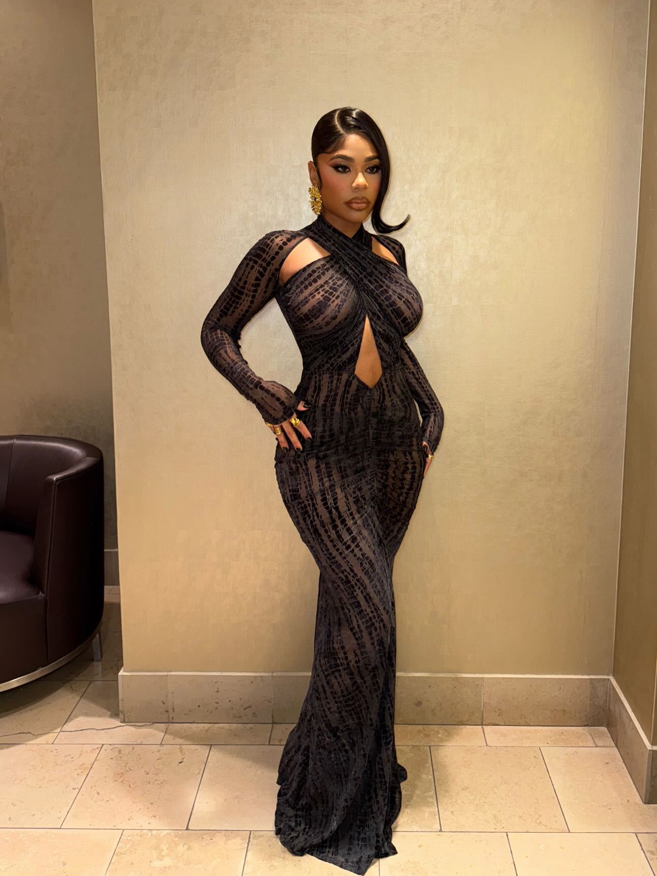 Sexy Evening Gown Maxi Dress