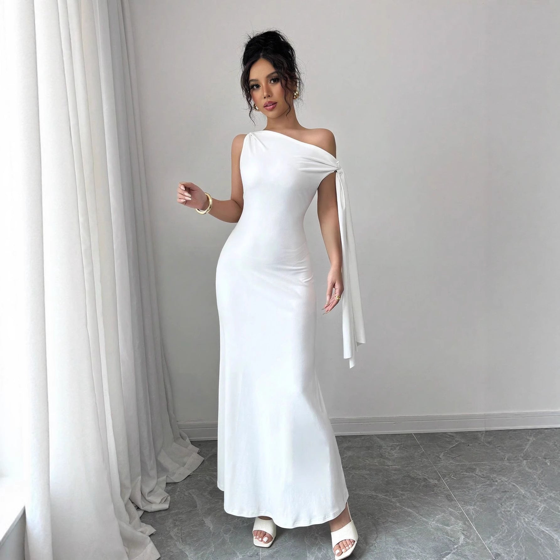 Amaris Off-Shoulder Evening Dress ✨