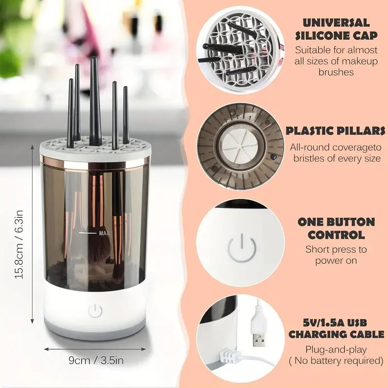Amaris Makeup Brush Cleaner Automatic