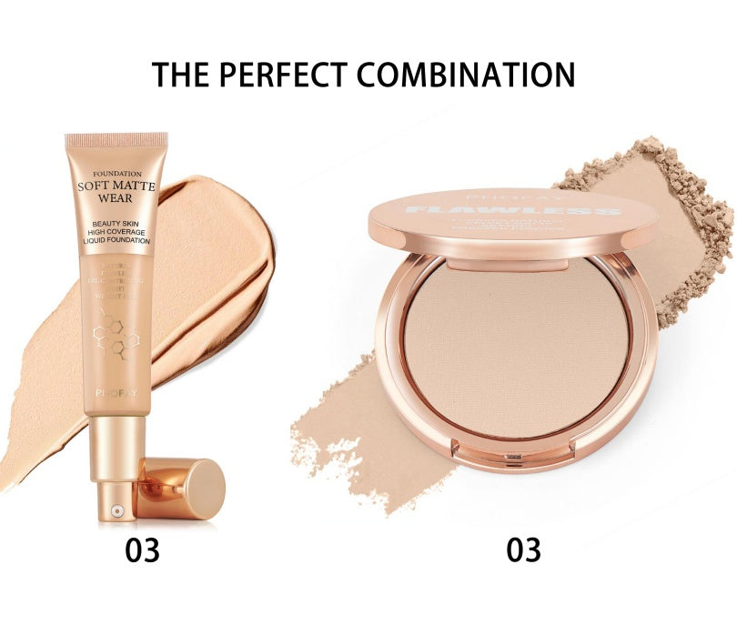 Amaris  Matte Setting Pressed make up Powder