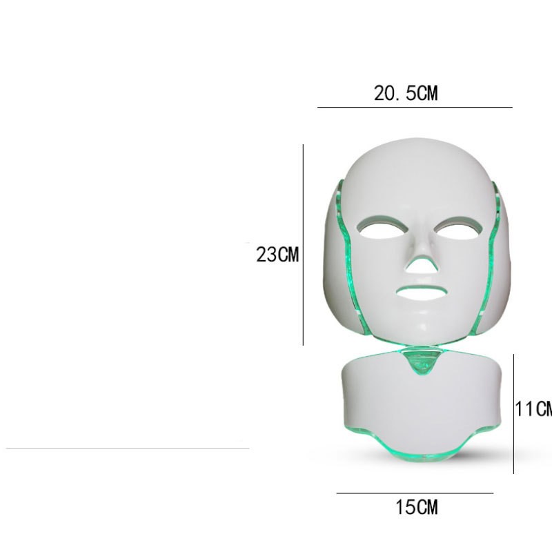 Led 7  Color Light Mask Beauty and neck