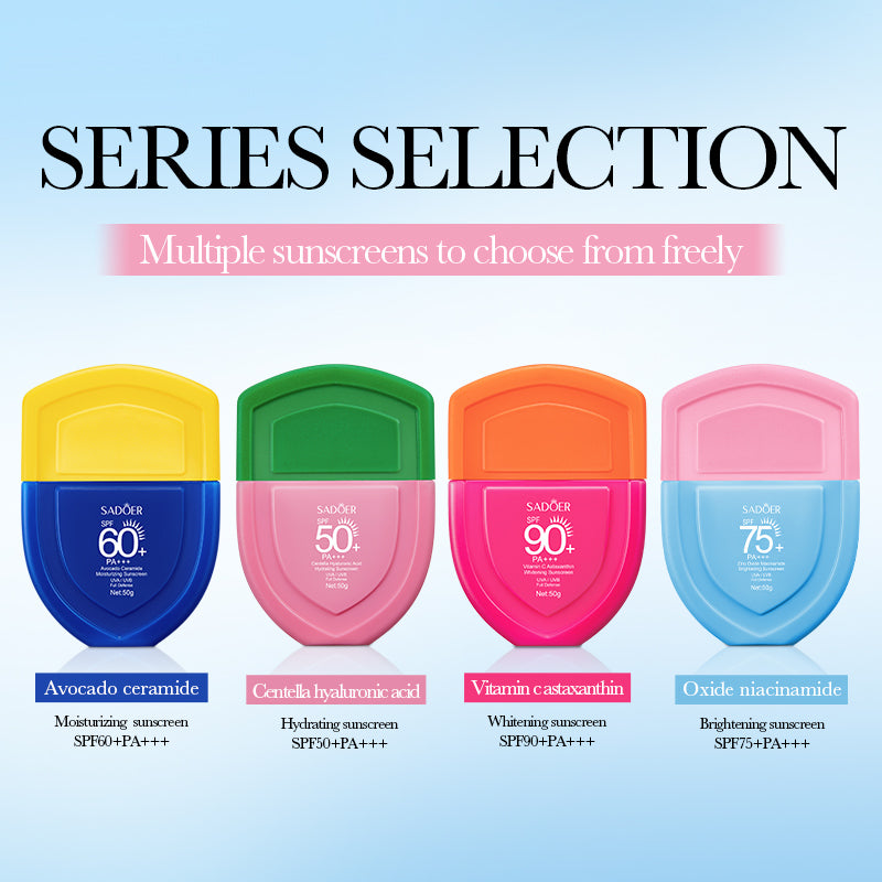 SADOER Zinc Oxide Niacinamide Brightening Sunscreen 50g