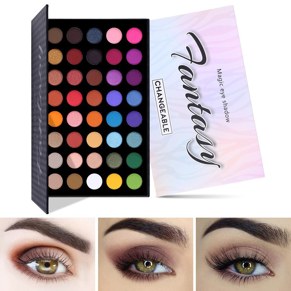 Amaris 40 Color Murphy Eye Shadow Glitter Earth Color Eye  Plate