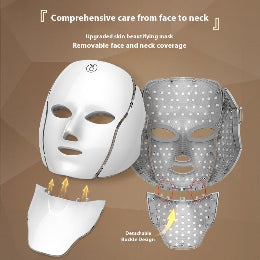 ✨ AMARIS LED Face &amp; Neck Therapy Mask Anti-Aging