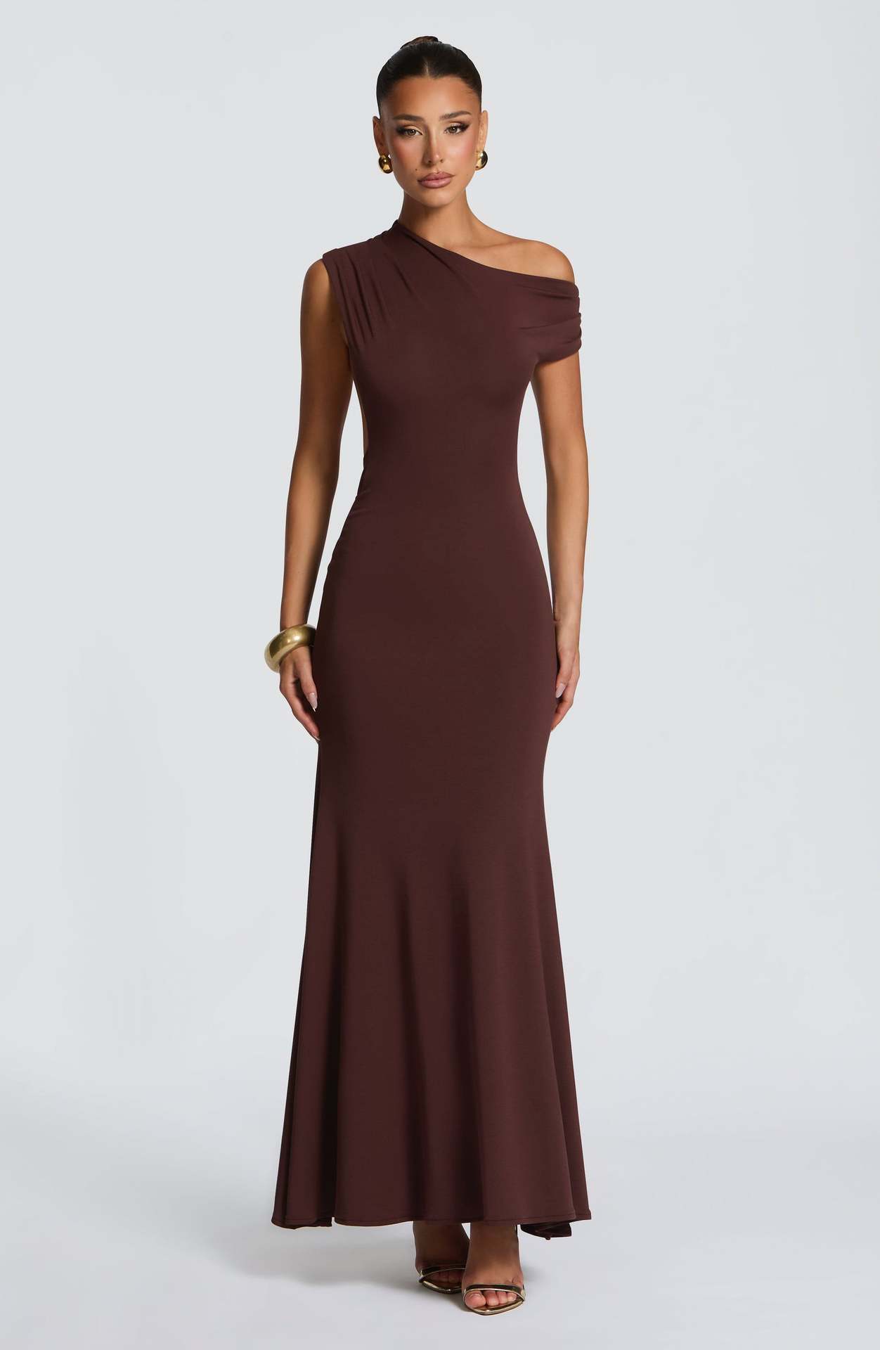 Asymmetric Off-Shoulder High-End Evening sexy Dress