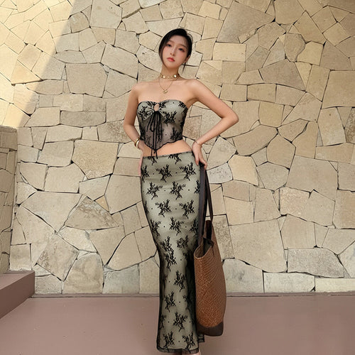 Amaris  long set/ skirt