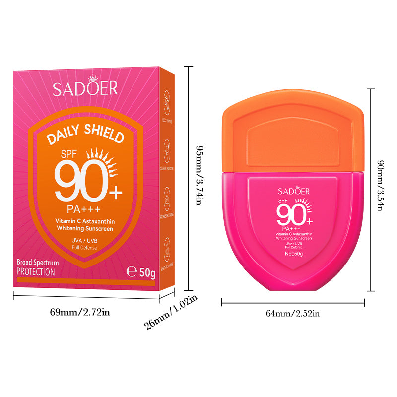SADOER Vitamin C And Astaxanthin Whitening Sunscreen 50g